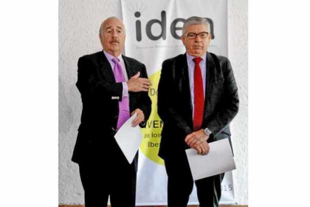 Los expresidentes de Colombia Andrés Pastrana y César Gaviria, mencionados en los papeles de Pandora