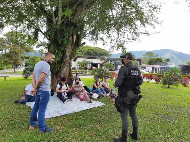 Foto| Gaula| LA PATRIA Campañas del Gaula en los municipios.