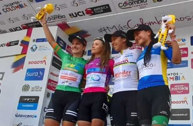 La venezolana Lilibeth Chacón volvió a ganar en la Vuelta a Colombia Femenina 