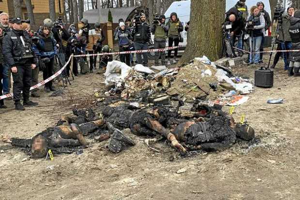 La Oficina de la ONU para los Derechos Humanos sigue analizando los videos recibidos sobre la presunta masacre en la ciudad ucra