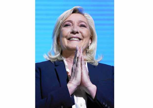 Fotos | EFE | LA PATRIA    Marine Le Pen ha logrado hasta ahora esquivar sus larga serie de elogios pasados a Vladímir Putin y e