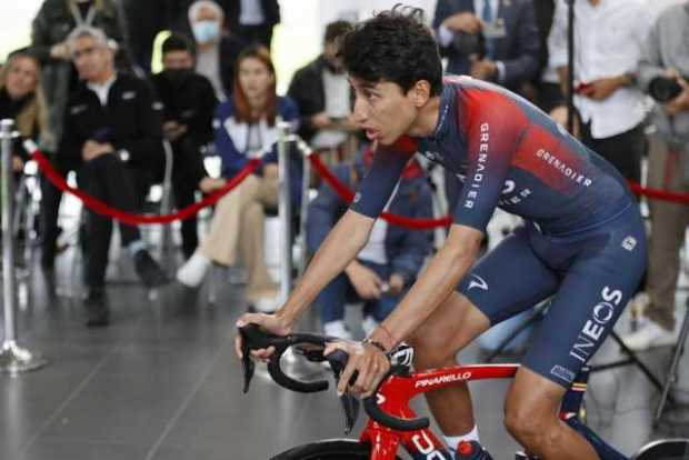 Egan Bernal vuelve a subirse a una bicicleta y sueña con competir este año