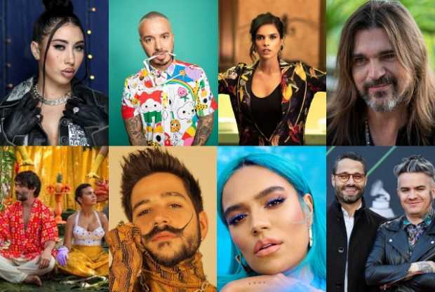 Los colombianos nominados a los premios Grammy