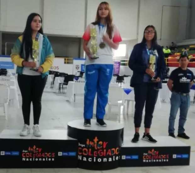Caldas logra medalla de plata en el ajedrez de los Juegos Intercolegiados Nacionales