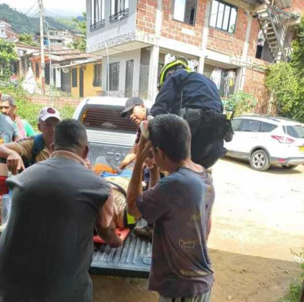 Dos lesionados por desprendimiento de rocas en zona minera de Marmato