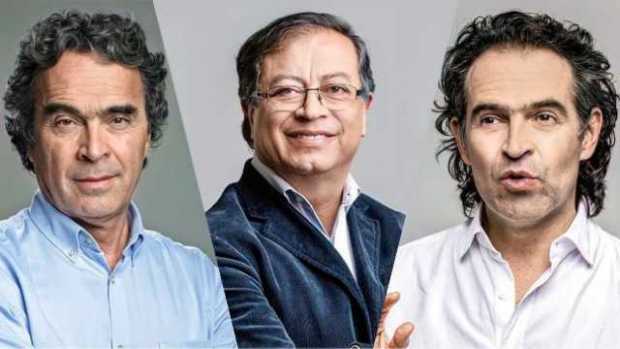 Foto/ tomada de El Cronista/ LA PATRIA Petro, Fico y Fajardo, son los favoritos a ganar la presidencia de Colombia, según las en