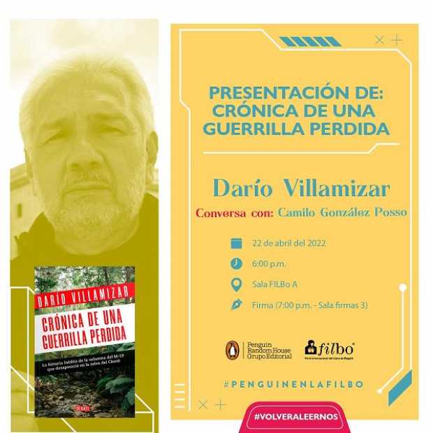 Presentará libro en la Filbo