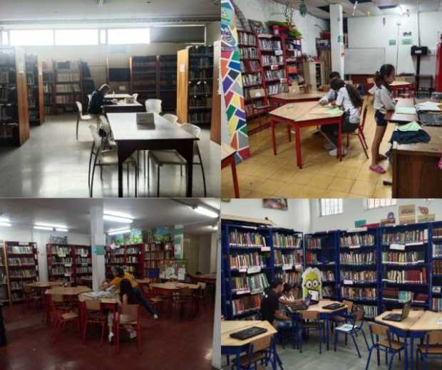 De nueve bibliotecas públicas de Manizales, están funcionando cuatro