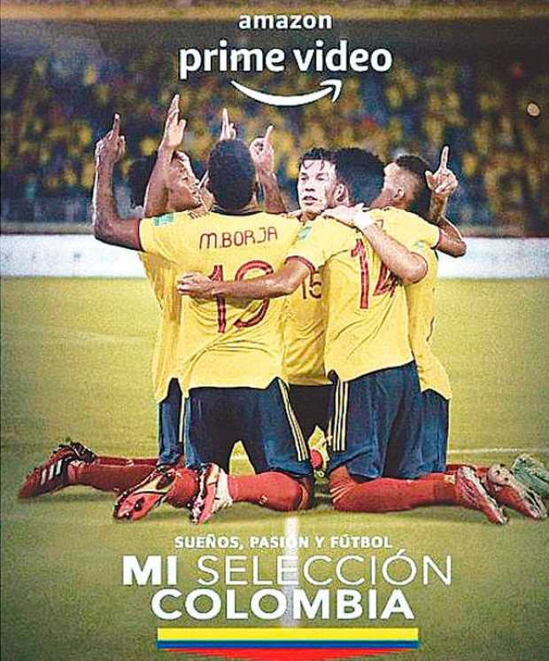 La pasión a la Selección Colombia se extiende a la TV con Amazon