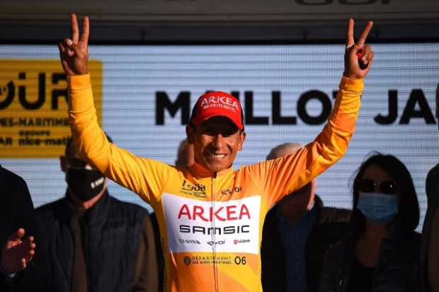 Nairo Quintana alzó vuelo: ganó el Tour de los Alpes Marítimos y del Var Nairo Quintana alzó vuelo: ganó el Tour de los Alpes Marítimos y del Var