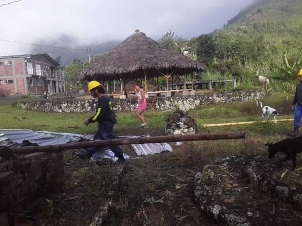 Obstrucción en resguardo indígena de Supía y Riosucio por deslizamientos 