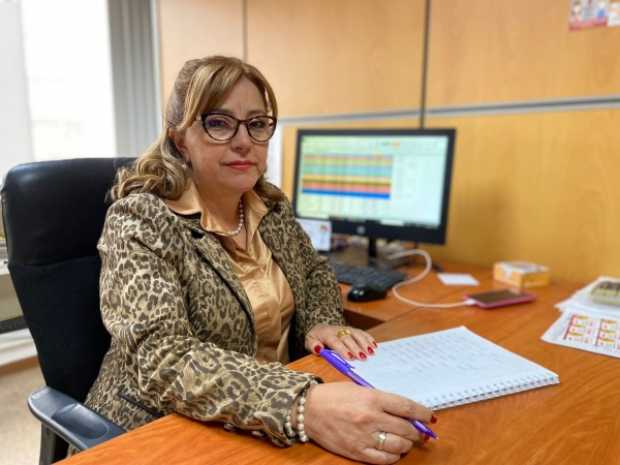 María Lucía Pérez Patiño. Foto: comunicaciones Contraloría de Manizales.