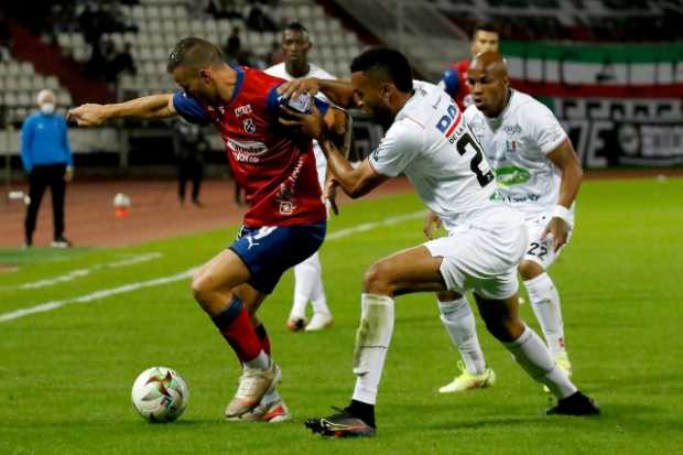 Primer triunfo del Once Caldas como local: le ganó 2-1 al Medellín