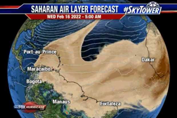Este será el impacto del polvo del Sahara en Colombia