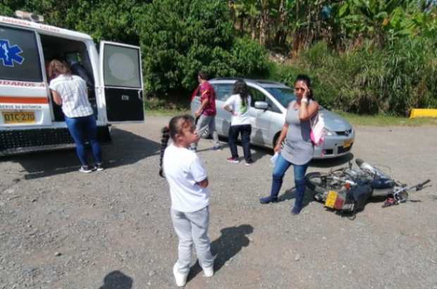 Dos lesionados en un nuevo accidente en la Troncal de Occidente