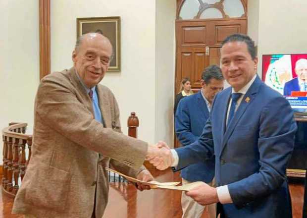 Álvaro Leyva, quien asumirá el Ministerio de Relaciones Exteriores, se reunió en Táchira con su homólogo venezolano, Carlos Fari
