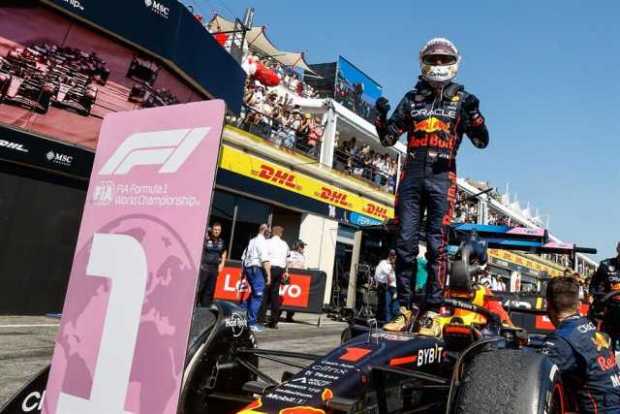 Verstappen más líder del Mundial de Fórmula Uno al ganar en Francia