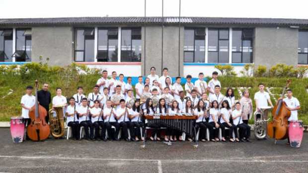 La Banda Sinfónica Infantil de Aguadas