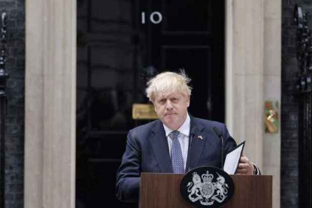 Boris Johnson anuncia su dimisión como primer ministro británico
