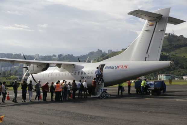 Easyfly aumenta la frecuencia de vuelos desde y hacia Manizales