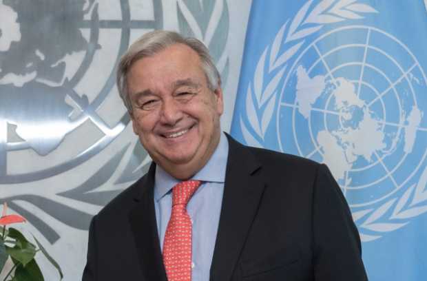 António Guterres elogia al pueblo de Colombia y "la fuerza de su democracia"