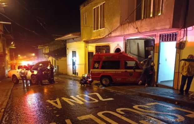 En Anserma le atribuyen el accidente a un hueco