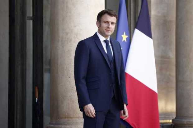 El presidente francés, Emmanuel Macron. 