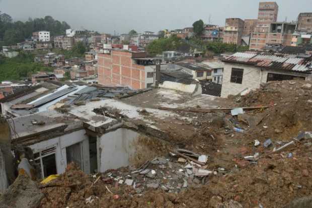 En Centenario esperan demolición de viviendas afectadas por deslizamiento, Alcaldía de Manizales adjudicó contrato