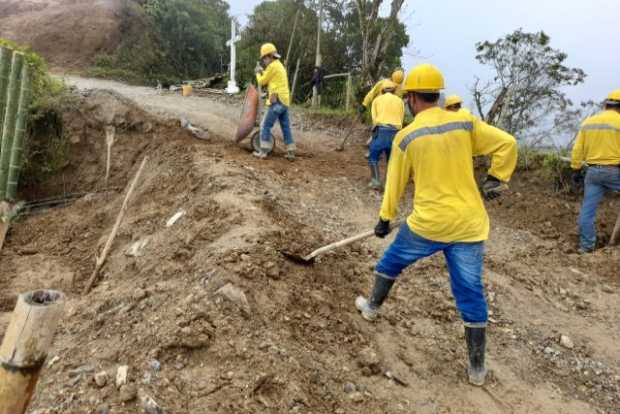 Tramo Salón Rojo-La Paila-Churimales-Cañada Seca, en Aranzazu.