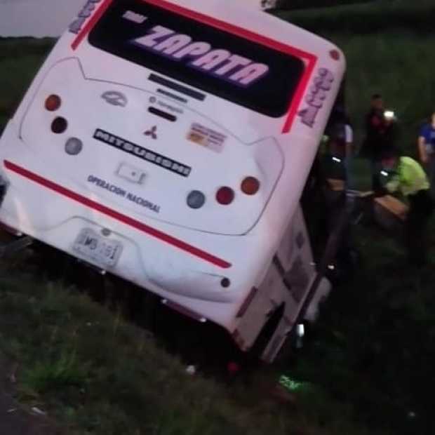 Uno de los carros implicados.