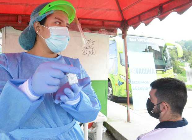 Foto I Freddy Arango I LA PATRIA  345 mil 20 personas ya tienen esquema completo de vacunación en Manizales, es decir, el 76% ya