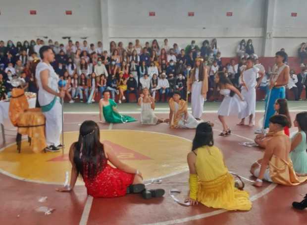 Los estudiantes fueron los protagonistas. 