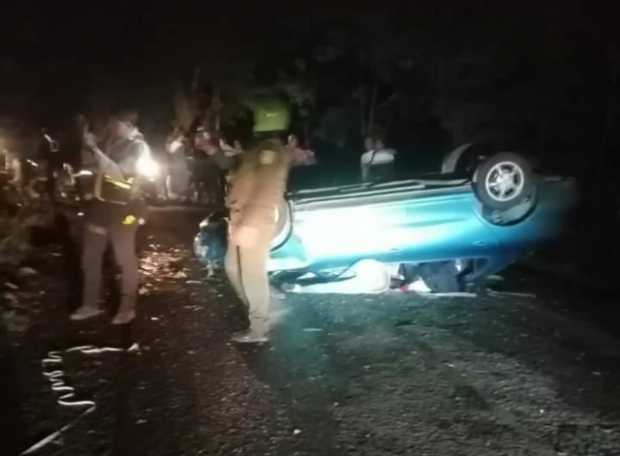 Una mujer falleció en accidente de tránsito en la entrada a Marmato (Caldas)