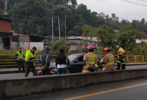 Tres lesionados en accidente de tránsito en la vía a  Maltería