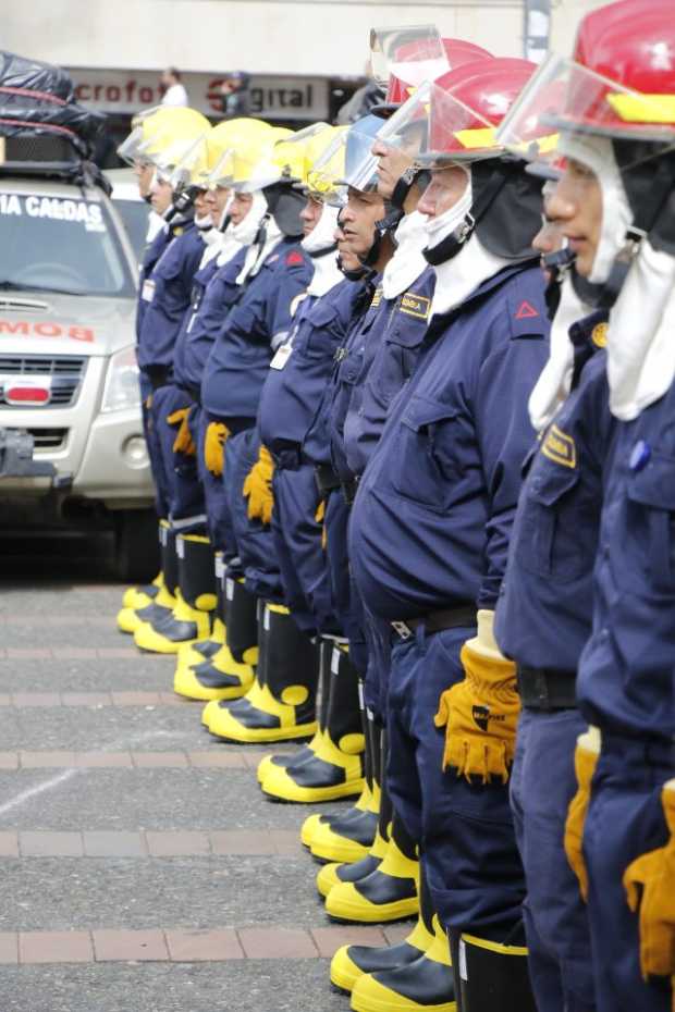 Gobernación dota a bomberos de Caldas