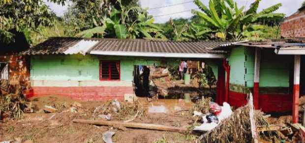 302 viviendas fueron afectadas por la inundación en Supía 