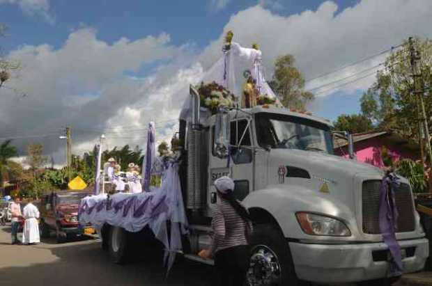 Foto l Jhon Jairo Herrera Sánchez l LA PATRIA  Caravana en La Merced 