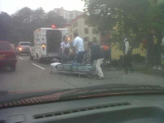 Accidente en la Av. Kevin Ángel