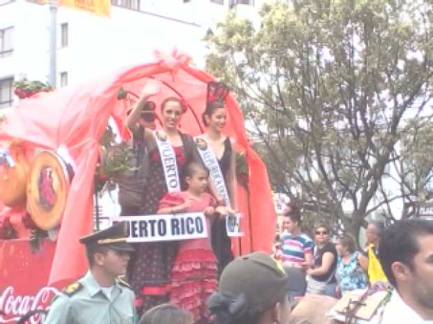 desfile candidatas al Reinado Internacional del Café