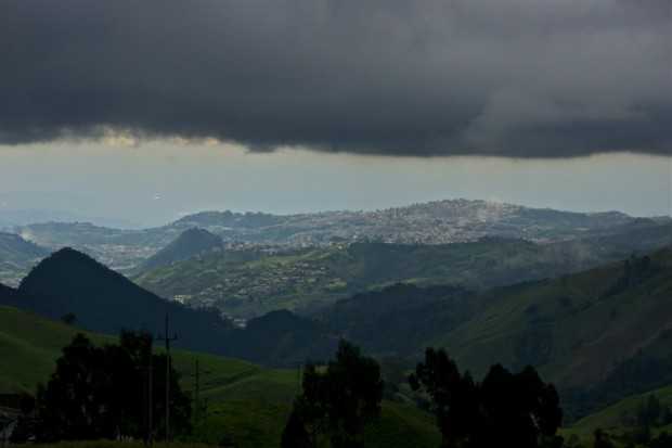 Las nubes acechan Manizales