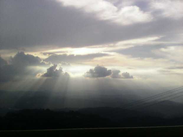 Vista del atardecer desde Chipre