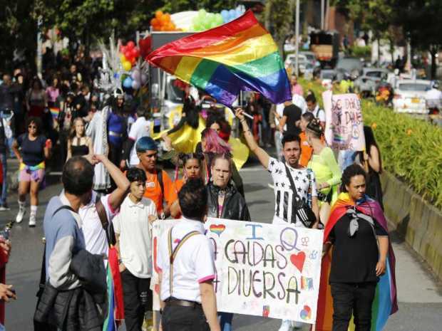 Marcha del Orgullo Gay en Manizales