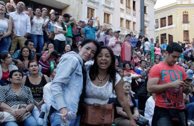 Cantaron, disfrutaron y recibieron Agüita pa’ mi gente con el Show de las Estrellas en Manizales