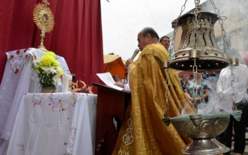 Celebraron el Corpus Christi en Viterbo