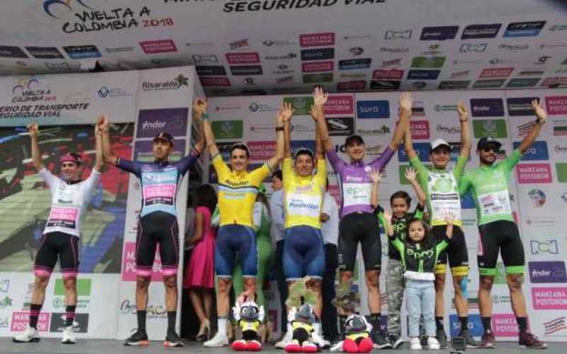 Así se vivió la última jornada de la Vuelta a Colombia. 