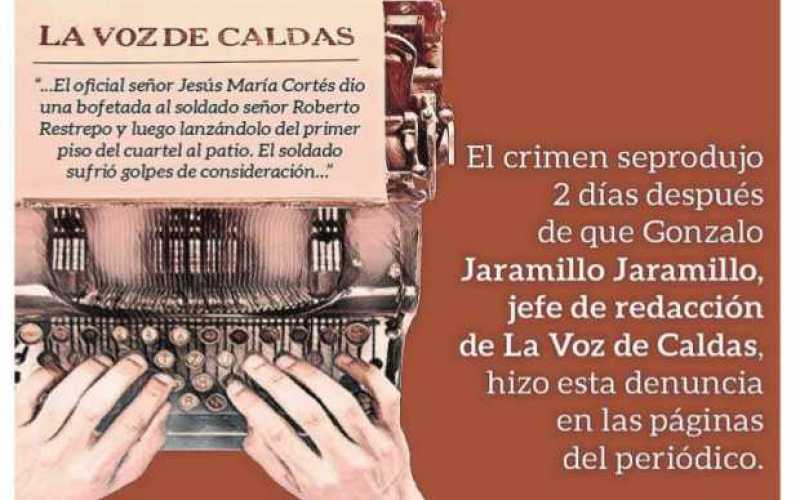 La historia de Eudoro Galarza Ossa, el primer periodista asesinado en Colombia. Por Adriana Villegas Botero. Resvista Escribanía