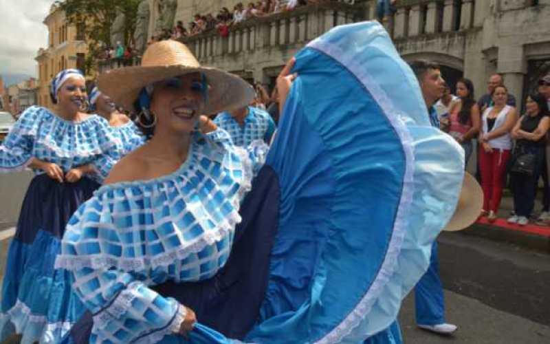 Desfile de Bienvenida Paisaje Cultural Cafetero