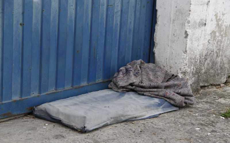 Habitantes de la calle viven a los pies de la desaparecida Única. 