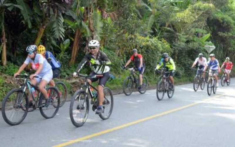 500 ciclistas disfrutaron del primer Ciclopaseo por el Paisaje Cultural Cafetero 