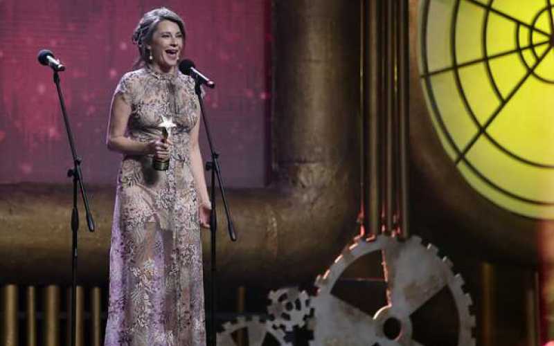 María Helena Döering, ganadora en la categoría villana favorita de serie